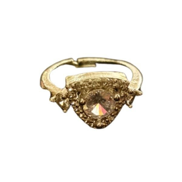 Pearl Drop Zircon Ring