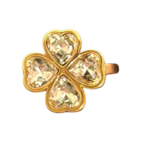 Golden Flower Ring