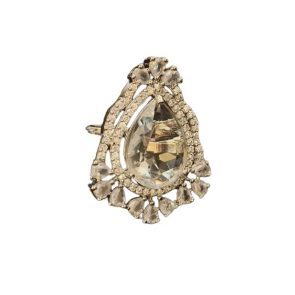 Silver Zircon Ring