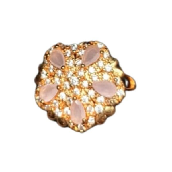 Pink Ornate Ring